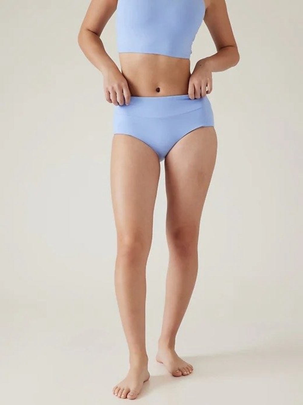 New! ATHLETA • Essential Swim Boyshort in Swallowtail